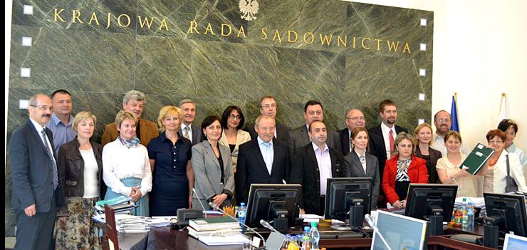 Georgian Judges and JILEP’s Judicial Reform Advisor meet with the members of the Polish National Judicial Council