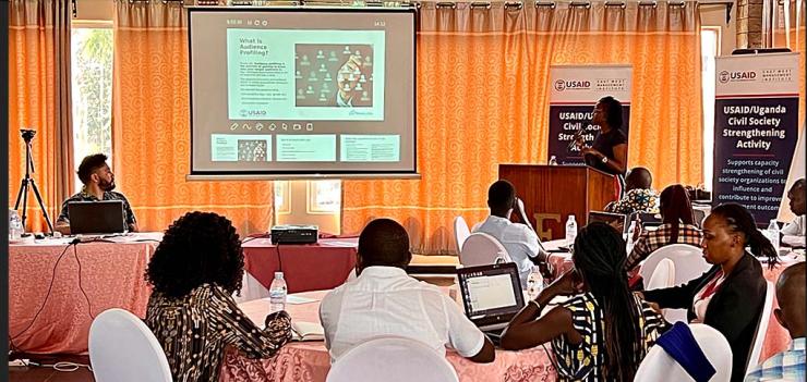 Members of local CSOs learned how to produce videos, take better photos and share their content widely.