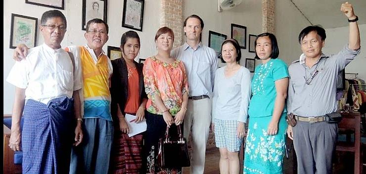 Legal aid lawyers from Burma participate in a week-long study tour in Cambodia, including site visits to land conflicts, prison interviews with legal aid clients, and meetings with several public interest law firms and legal aid centers.