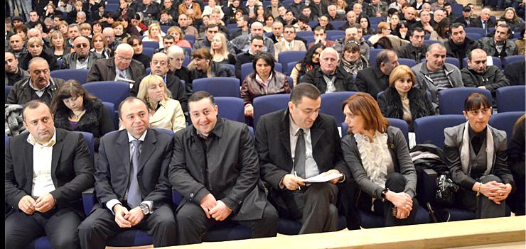 GBA General Assembly (Prosecutor General Archil Kbilashvili- front row, second from left)