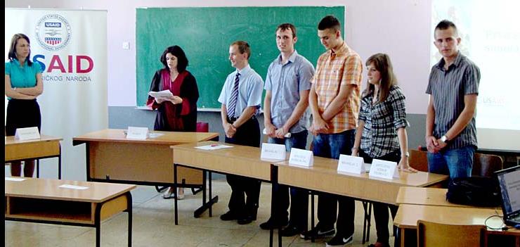 The first Mock Trial was held in Prnjavor on May 27, 2011.