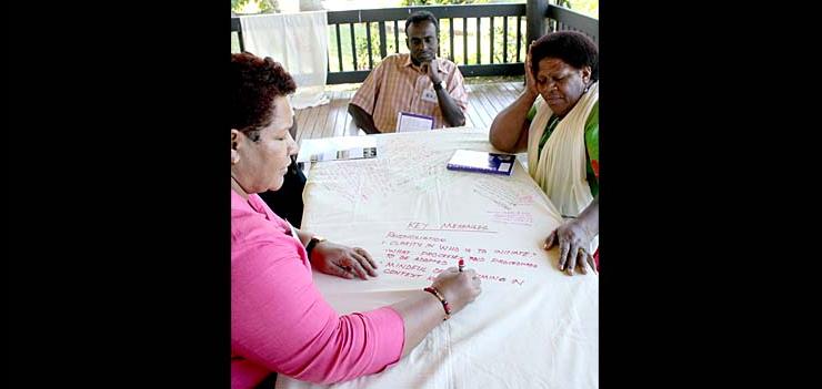 Participants discussed ways to peacefully resolve conflict