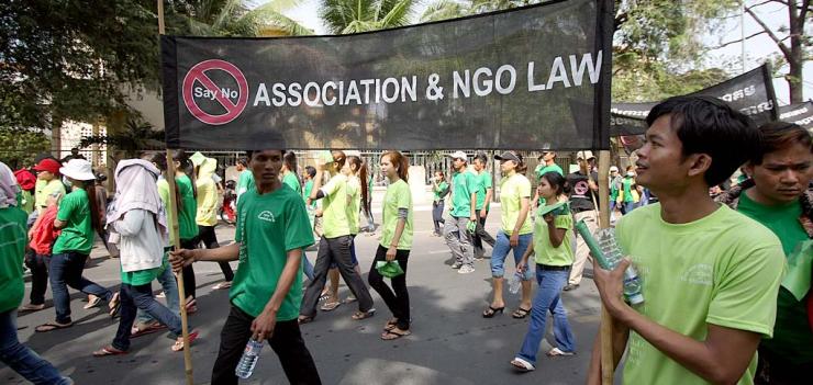 Cambodian CSOs opposed a draft Law on Associations and Non-Governmental Organizations (LANGO) that threatened multiple harms to their organizations.